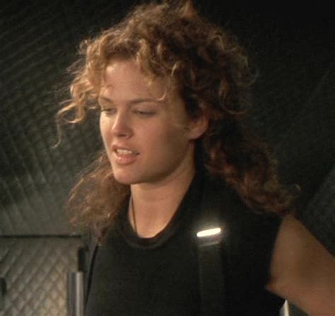 starship troopers tits|Dina Meyer topless in Starship Troopers scene